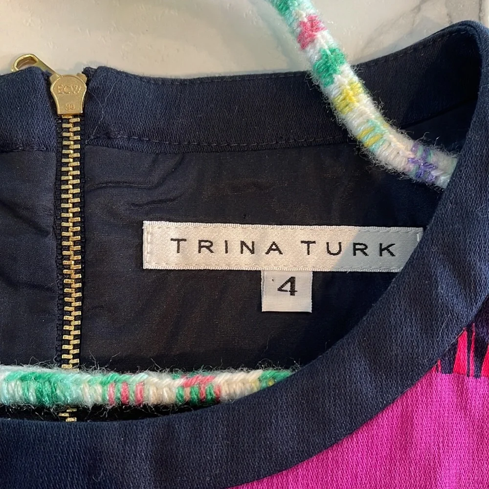 Trina Turk Multicolor Striped Crop Top Collaboration with Anthropologie - Picture 5 of 6